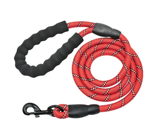Web Based Reflective Dog Leash Nylon Pet Dog Leash Rope For Small Medium Large Dogs Walking Training Pet Suppiles