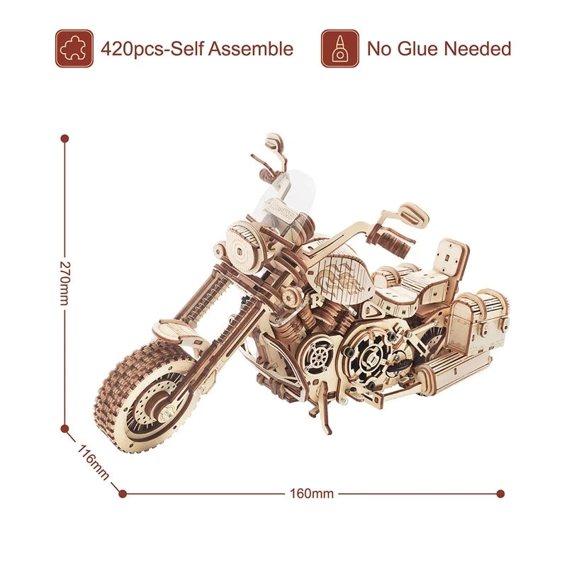 Web Based 420 Piece Building Block Kit For DIY Wooden Models For Children