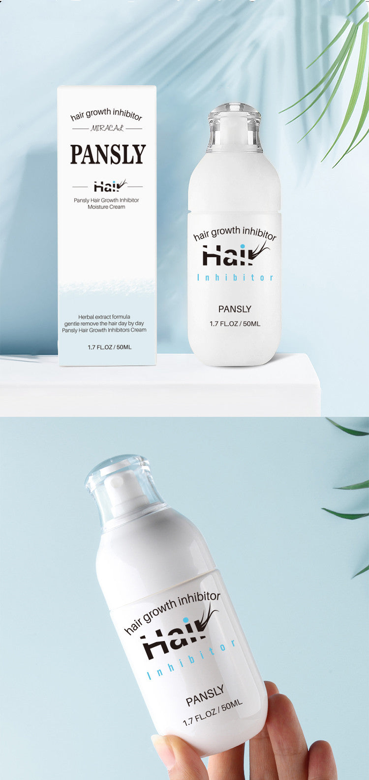 Web Based Two-in-one Hair Removal Cream For Face And Body