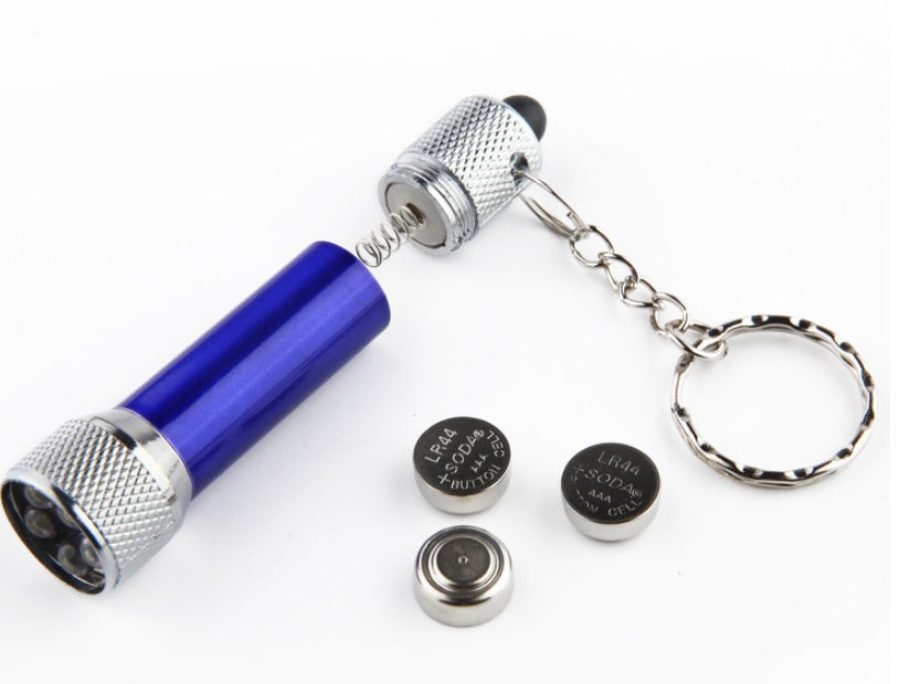 Web Based Mini Keychain Light Emergency Night Light Camping Flashlight Portable LED Torch Aluminum Keyring