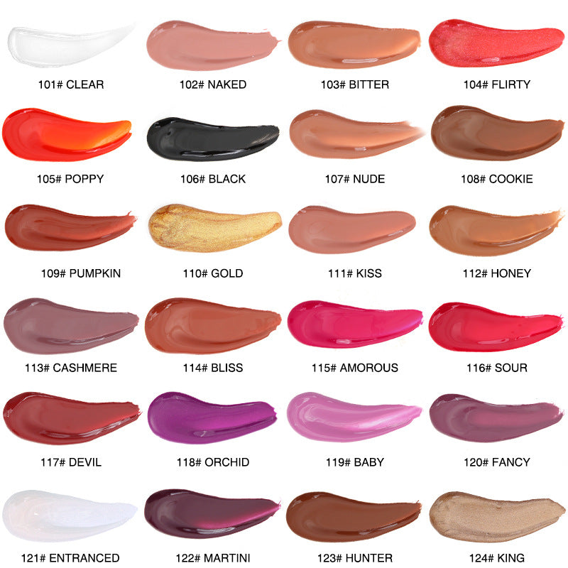 Web Based Solid Jelly Lipstick Crystal Lip Balm Water Wave Mirror Lip Gloss Long Lasting Moisturizing Lip Glaze Lip Care Makeup