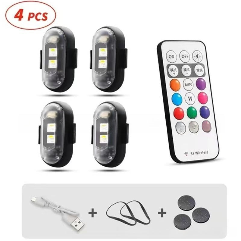 Web Based Wireless Remote Control Colorful Strobe Light