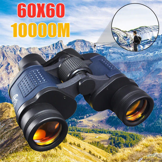 Web Based Telescope 60X60 Powerful Binoculars Hd 10000M High Magnification For Outdoor Hunting Optical Scopes Lll Night Vision Fixed Zoom
