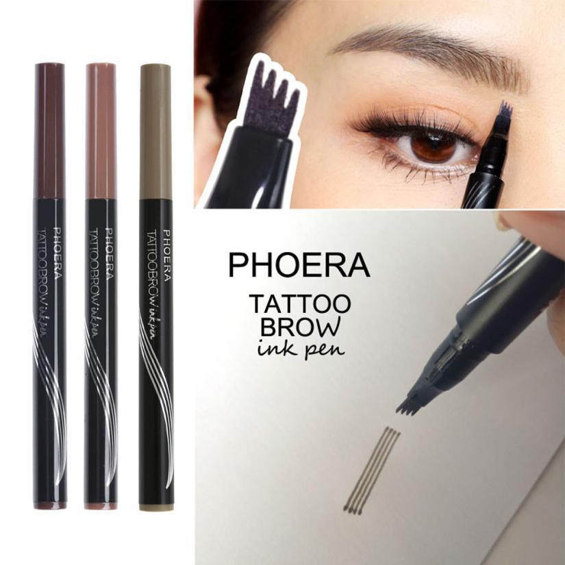 Web Based New Long Lasting Ultra-Fine Four-Comb Eyebrow Pencil