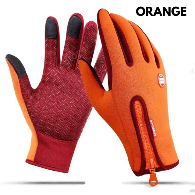 Webased Winter Gloves Touch Screen Riding Motorcycle Sliding Waterproof Sports Gloves With Fleece