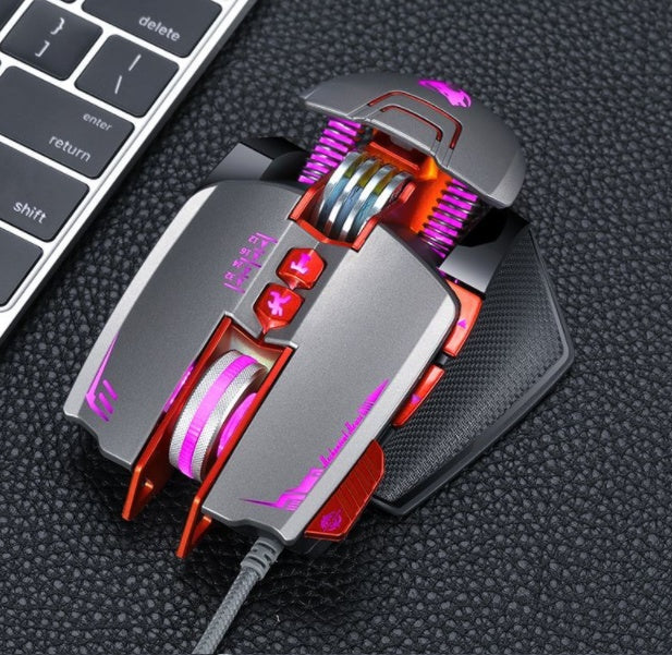 Web Based Thunder Wolf V9 gaming mouse gaming machine