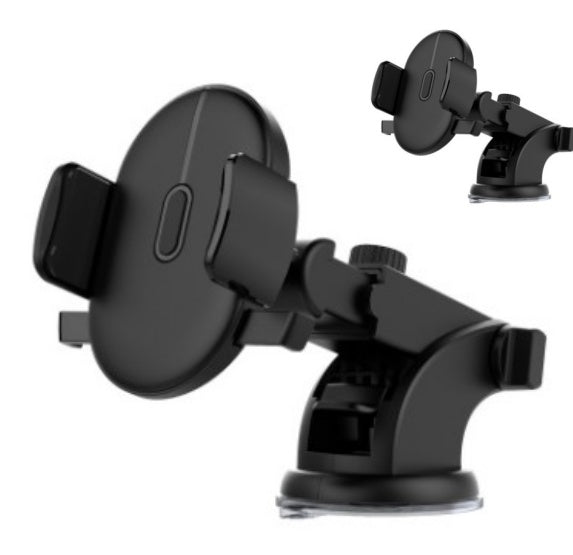 Web Based Car Phone Holder Long Rod Telescopic Car Dashboard Suction Cup Type