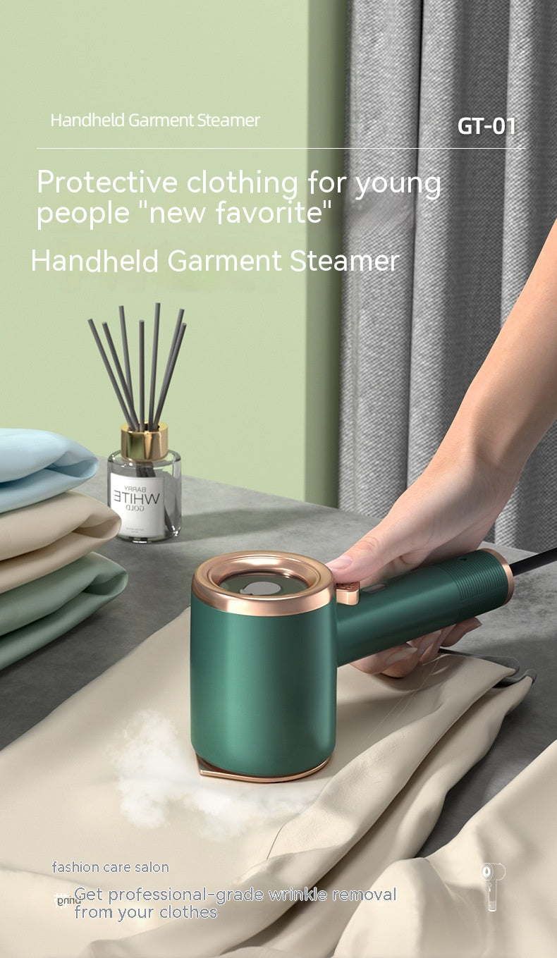 Web Based - Mini Portable Handheld Garment Steamer Fabric Steam Iron For Clothes Travel Home Appliances Vertical US Plug Ironing Machine