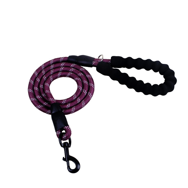 Web Based Reflective Dog Leash Nylon Pet Dog Leash Rope For Small Medium Large Dogs Walking Training Pet Suppiles