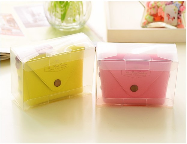 Web Based Cute Candy Color Key Case Macaron Coin Purse