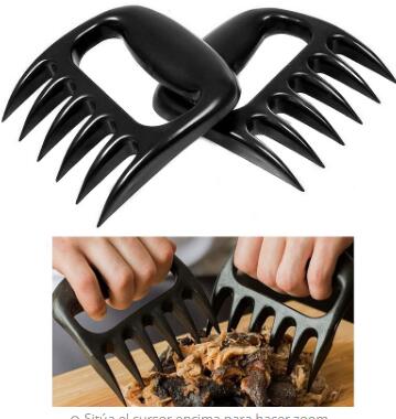 Web Based Creative Bear Claw Shredder for Barbecue BBQ