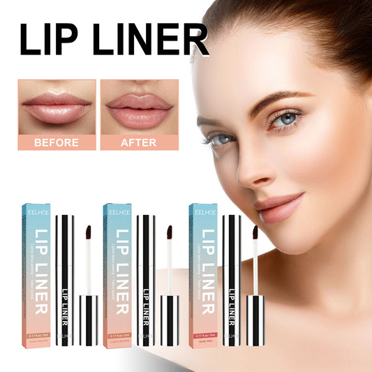 Web Based Stripping Lip Liner Outline Waterproof