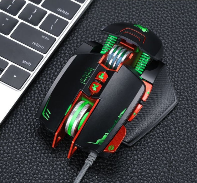 Web Based Thunder Wolf V9 gaming mouse gaming machine