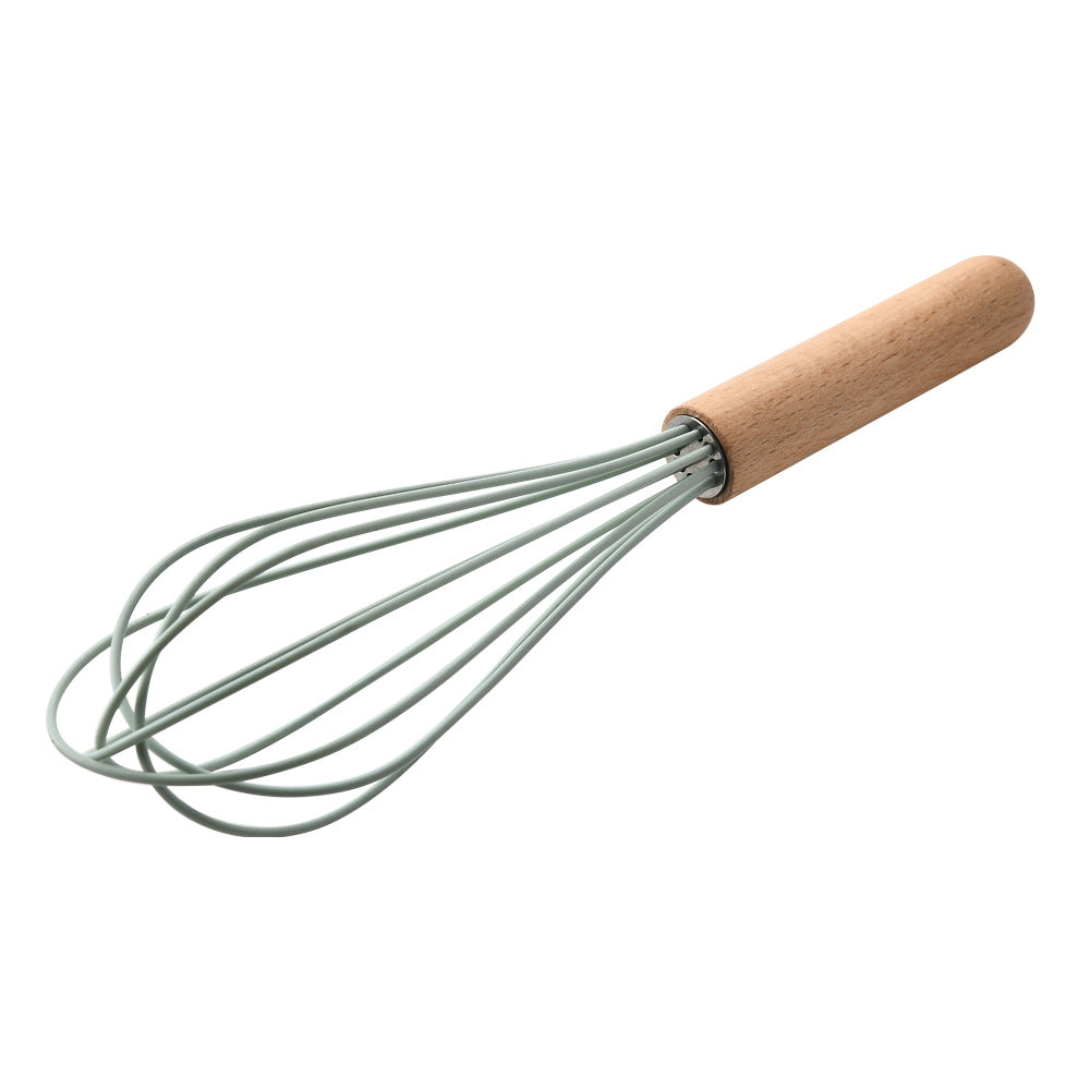 Web Based Silicone Kitchenware With Wooden Handle
