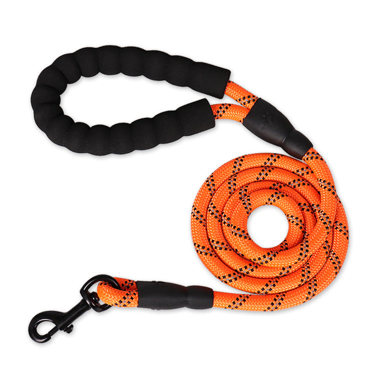 Web Based Reflective Dog Leash Nylon Pet Dog Leash Rope For Small Medium Large Dogs Walking Training Pet Suppiles