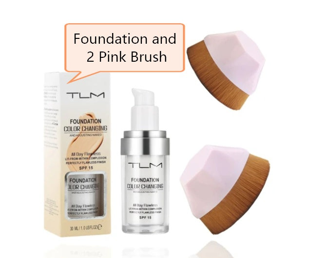 Web Based Temperature Liquid Foundation Concealer Portable Natural Color  Makeup Foundation BB Concealer