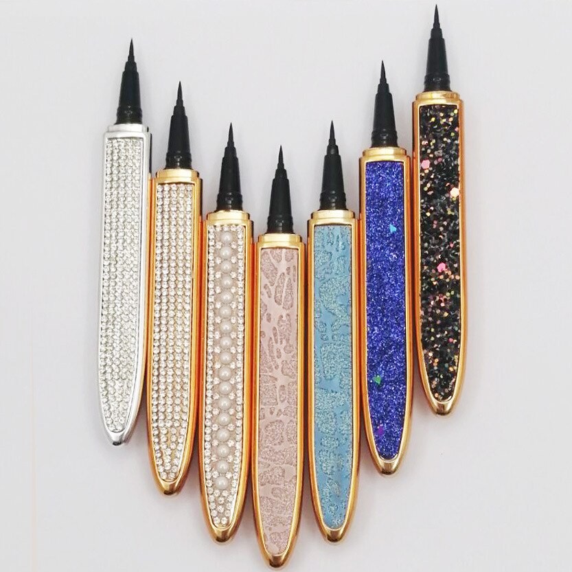 Web Based False Eyelashes Self-adhesive Eyeliner Multicolor