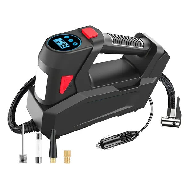 Web Based Portable Tire Inflator 120 PSI Maximum 90W Powered Tire With Digital Display LED Light