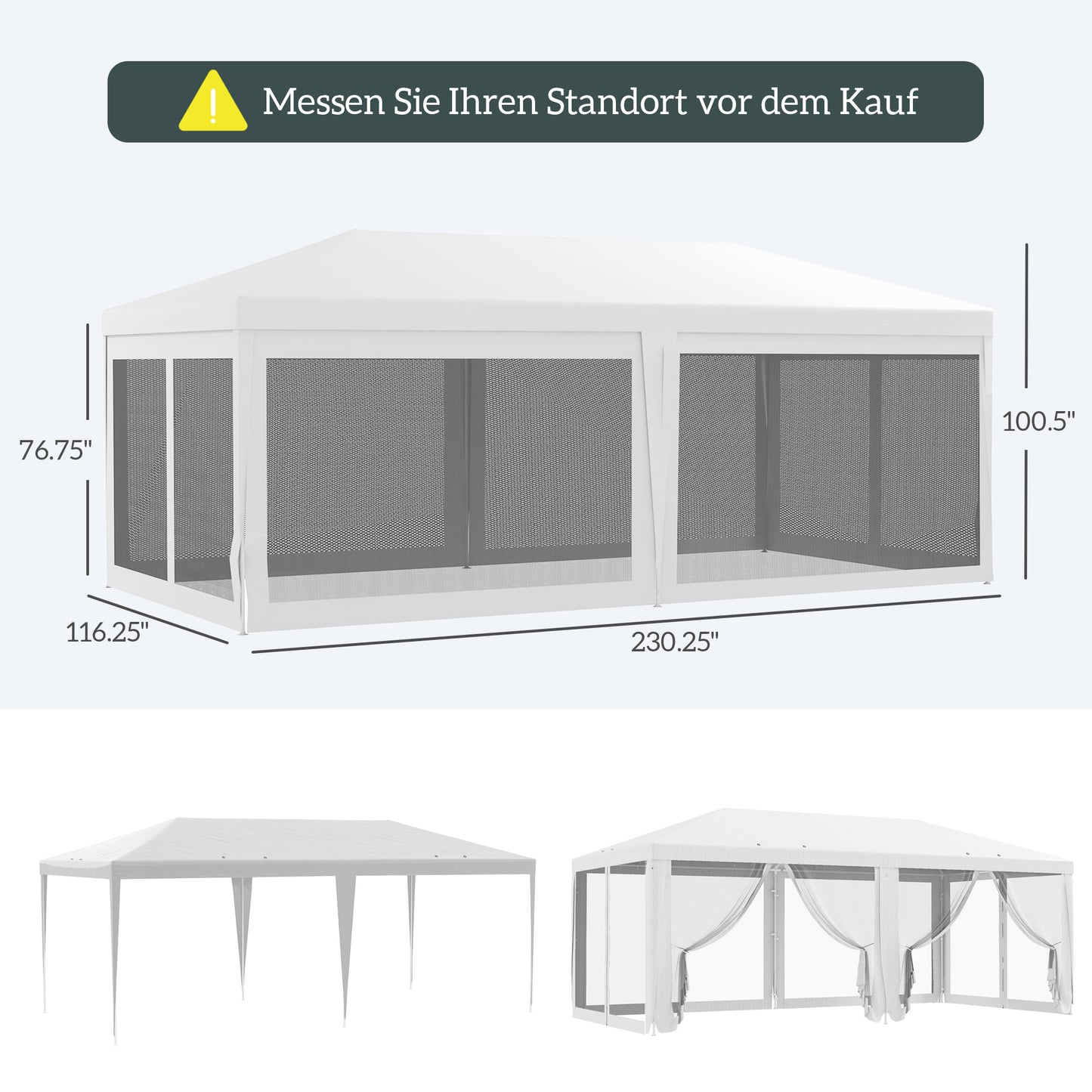 Web Based 10' x 20' Party Tent