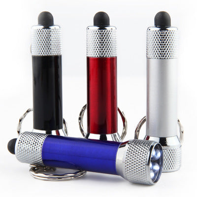 Web Based Mini Keychain Light Emergency Night Light Camping Flashlight Portable LED Torch Aluminum Keyring