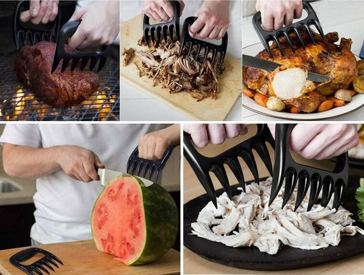 Web Based Creative Bear Claw Shredder for Barbecue BBQ