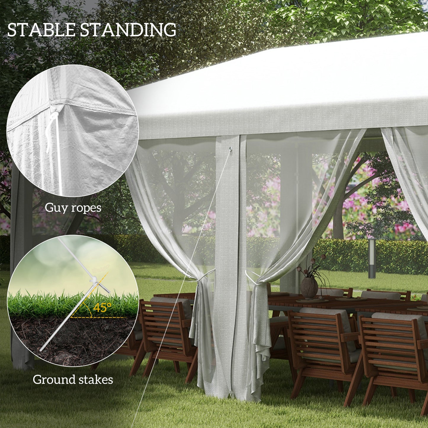 Web Based 10' x 20' Party Tent