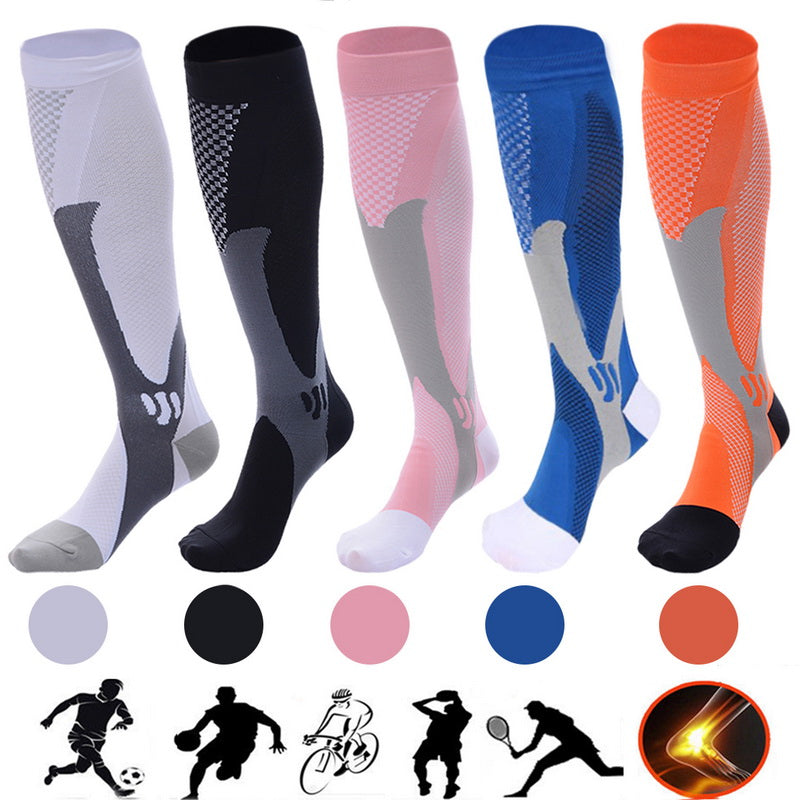 Web Based Compression Socks For Men&Women Best Graduated Athletic Fit For Running Flight Travel Boost Stamina Circulation&Recovery Socks