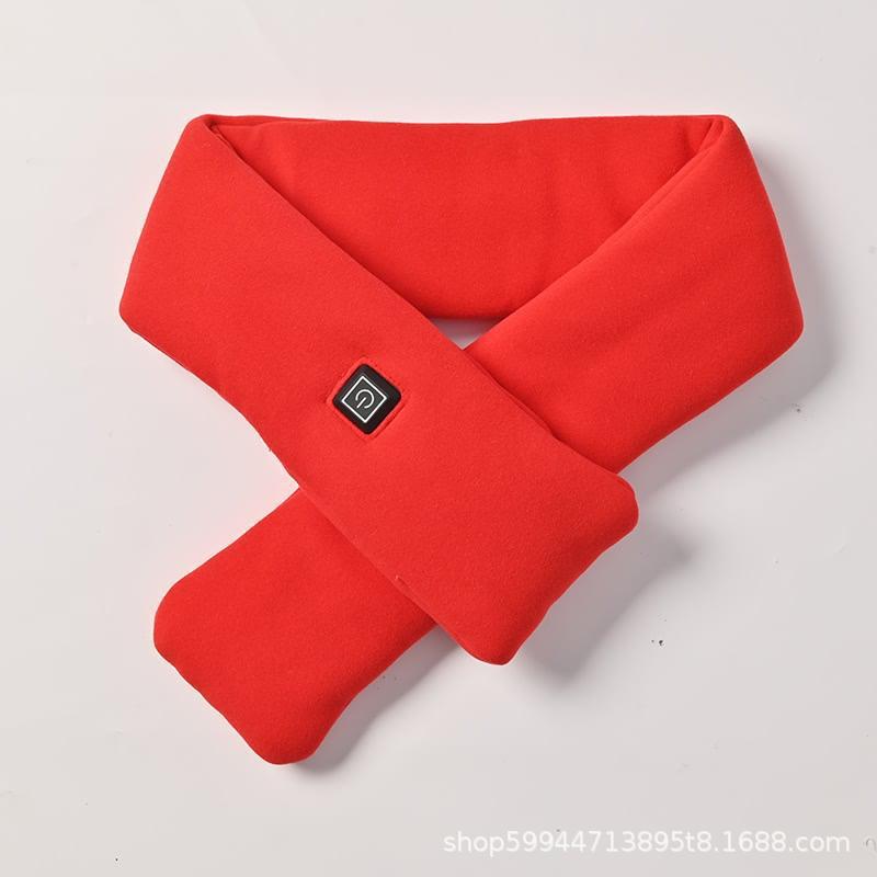 Web Based USB Women Men Heating Scarf Temperature Scarf 3 Gears Adjustable USB Charging Heat Control Neck Warmer For Cycling Camping USB Heated Scarf - Temperature Adjustable Heating Scarf