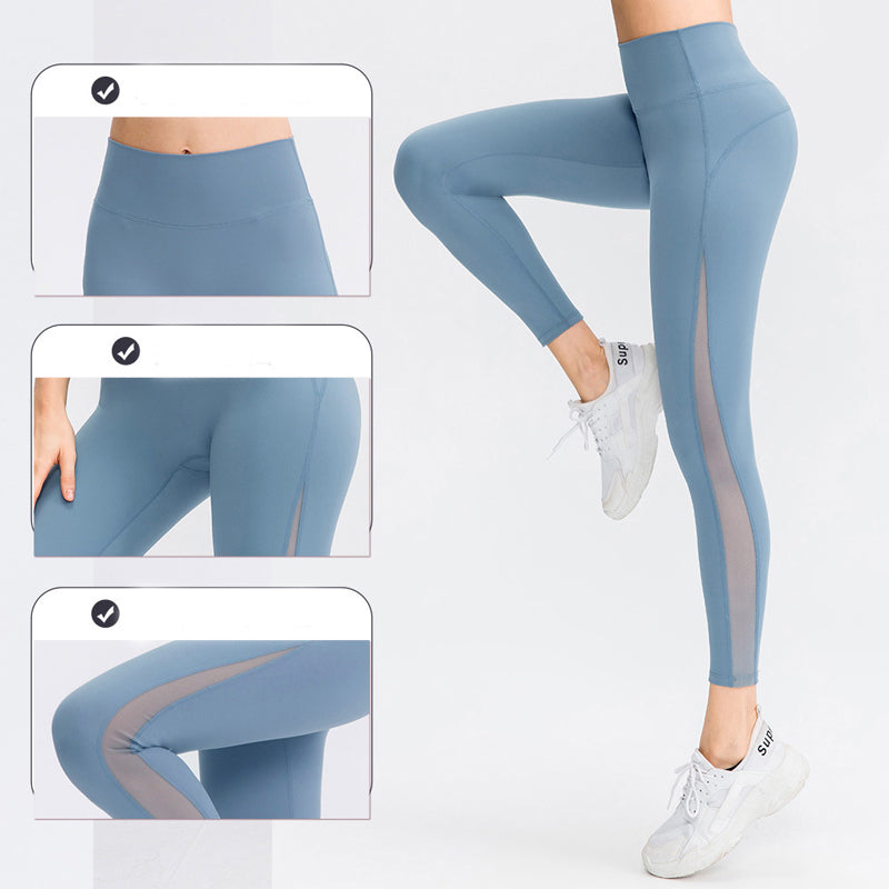 Web Based Butt Lifting Workout Leggings For Women Seamless High Waisted Yoga Pants