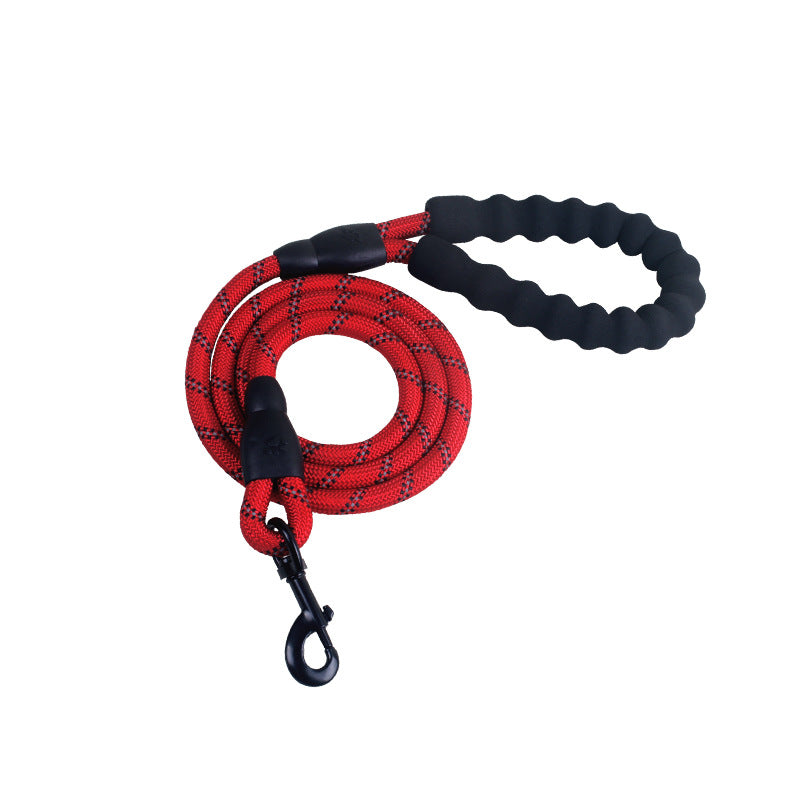Web Based Reflective Dog Leash Nylon Pet Dog Leash Rope For Small Medium Large Dogs Walking Training Pet Suppiles