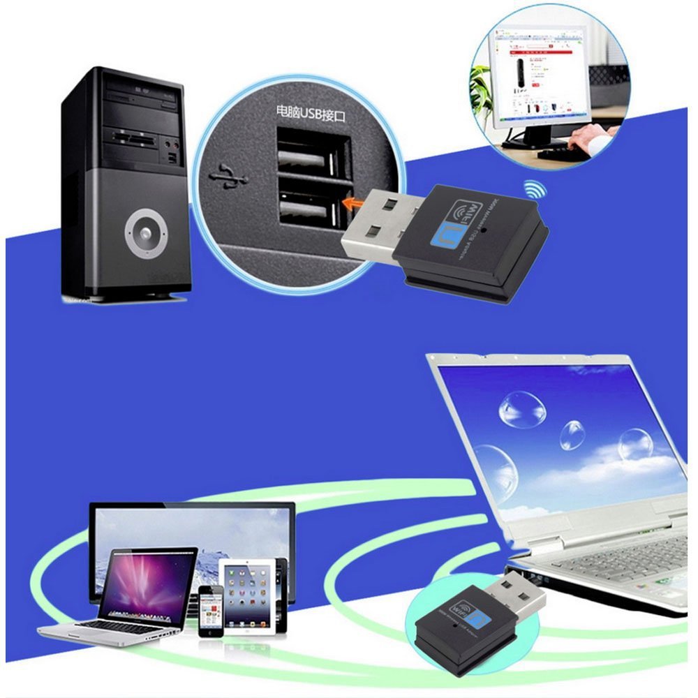 Web Based WIFI wireless receiver mini wireless card