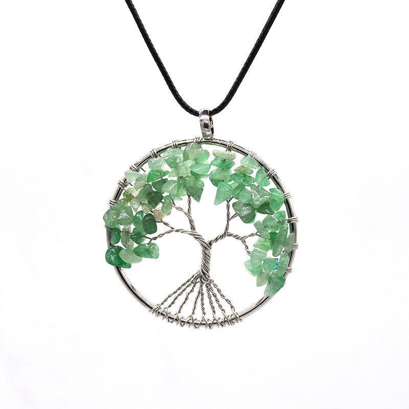 Web Based Kabala Life Tree necklace
