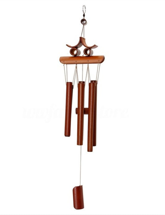 Web Based Garden Handmade Bamboo Wind Chimes, Furniture Decoration Crafts