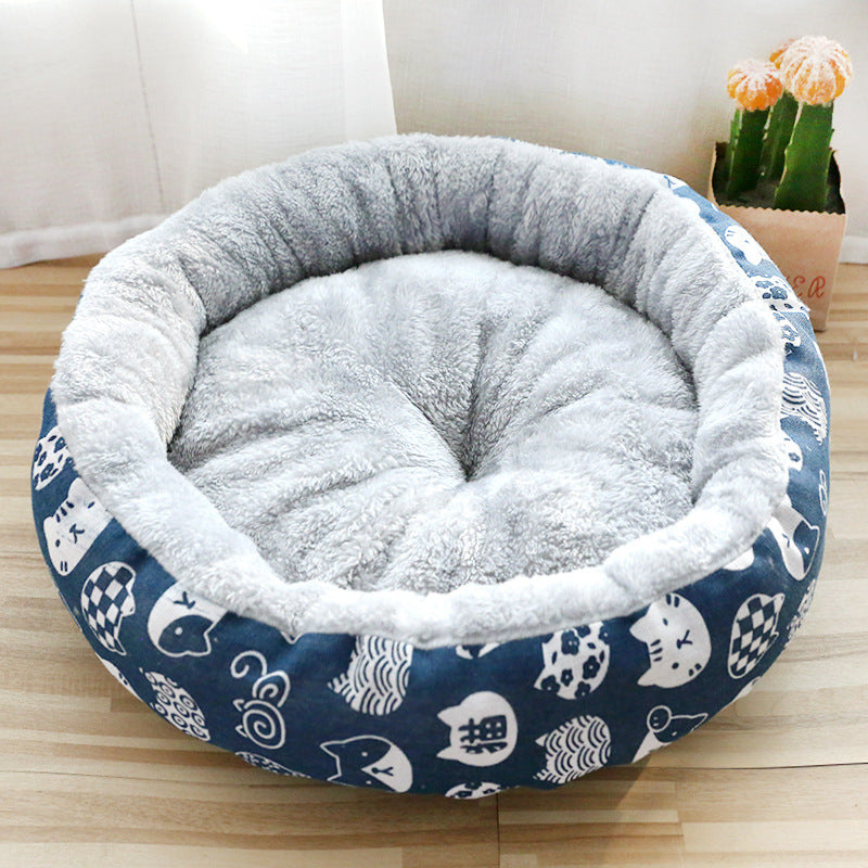 Web Based Dog And Cat Litter Padded With Round Cotton