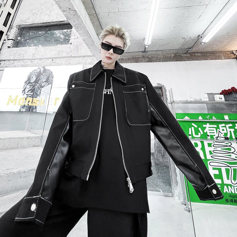 Web Based High-end Design Jacket Men's Personality