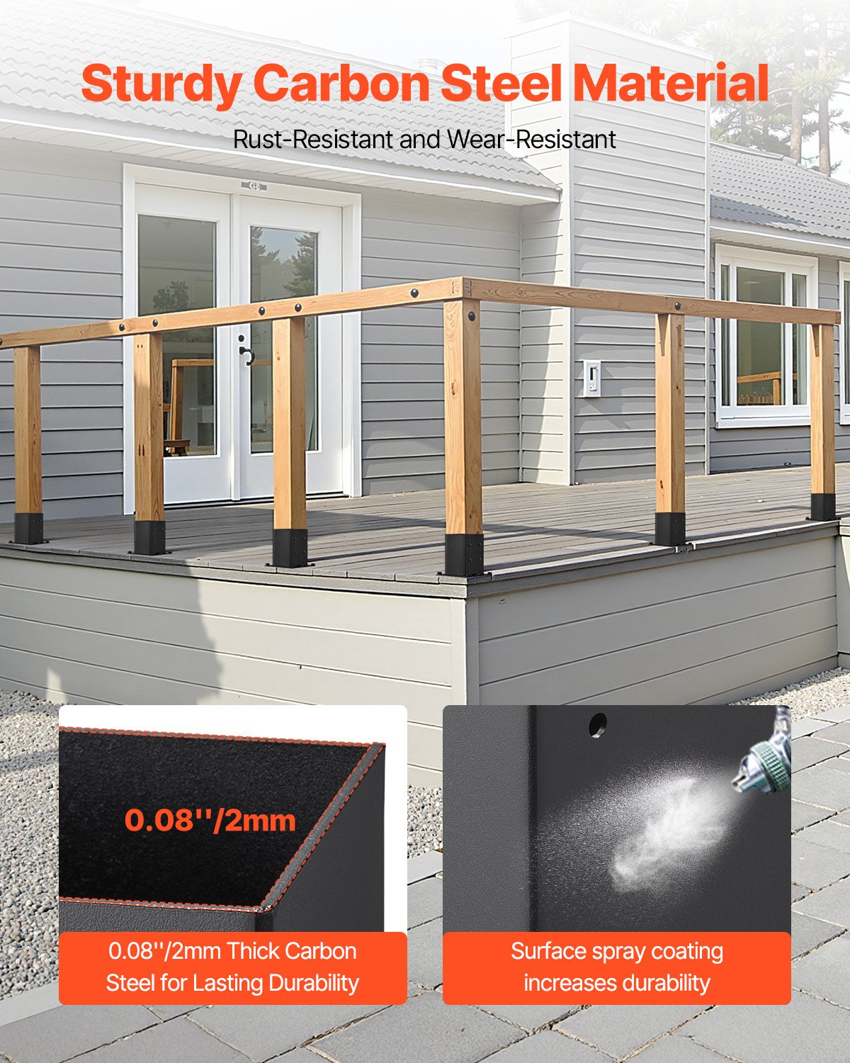Web Based 4 Pack 6x6 P4 Pack 6x6 Post Base Brackets Inner Size 5.6x5.6 Inch Wood Fence Post Anchorost Base Brackets Inner Size 5.6x5.6 Inch Wood Fence Post Anchor