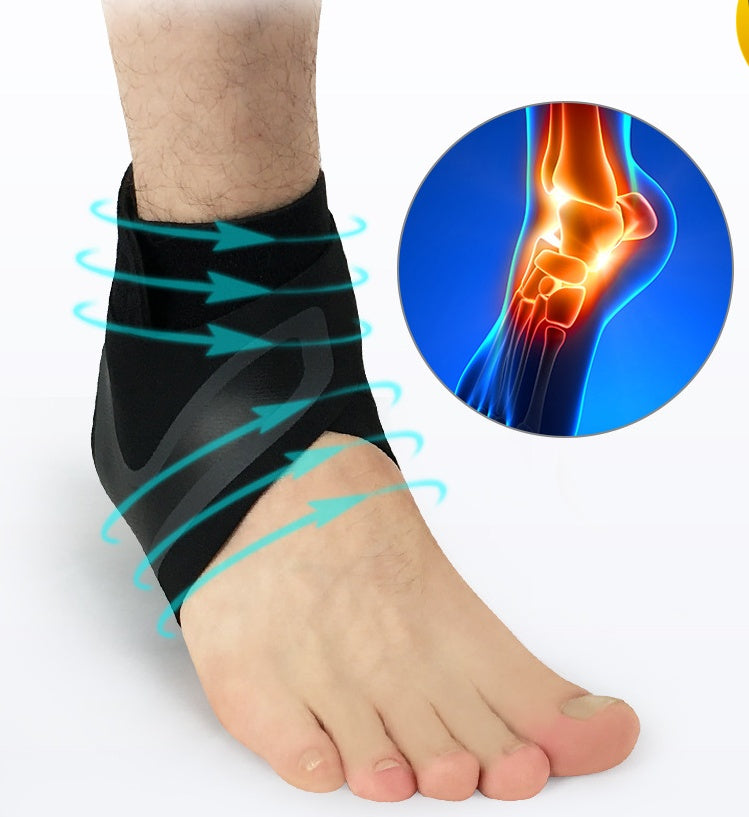Web Based Ankle Support Brace Safety Running Basketball Sports Ankle Sleeves