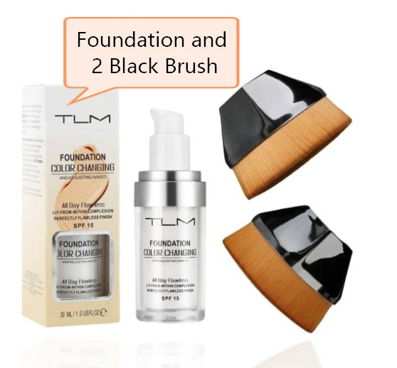 Web Based Temperature Liquid Foundation Concealer Portable Natural Color  Makeup Foundation BB Concealer