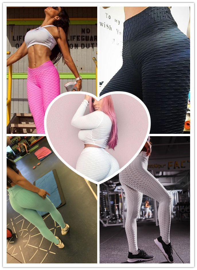 Web Based Booty Lifting Anti Cellulite Scrunch Leggings Without Pocket