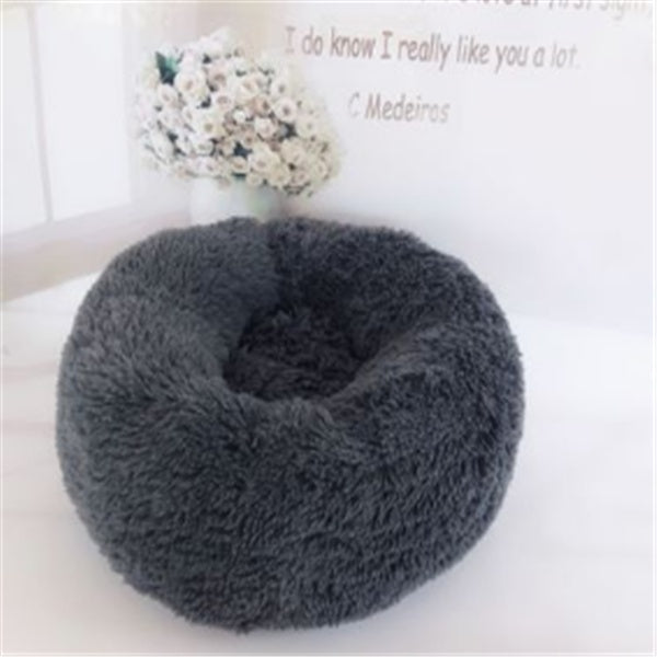 Web Based Round Long Hairy Autumn And Winter Nest Pad Cat Mattress