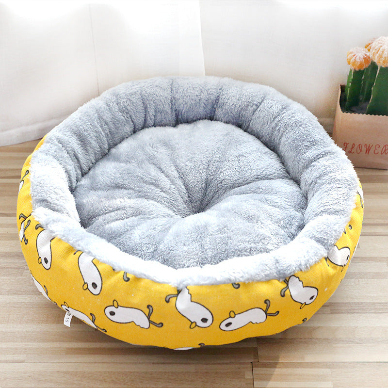 Web Based Dog And Cat Litter Padded With Round Cotton