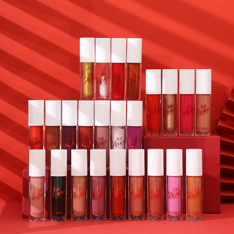 Web Based Solid Jelly Lipstick Crystal Lip Balm Water Wave Mirror Lip Gloss Long Lasting Moisturizing Lip Glaze Lip Care Makeup