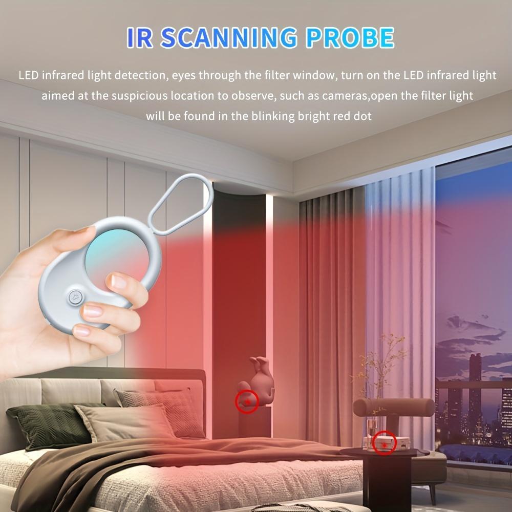 Web Based Rechargeable USB-powered Infrared Camera Detector, Portable Anti-spy Surveillance Scanner