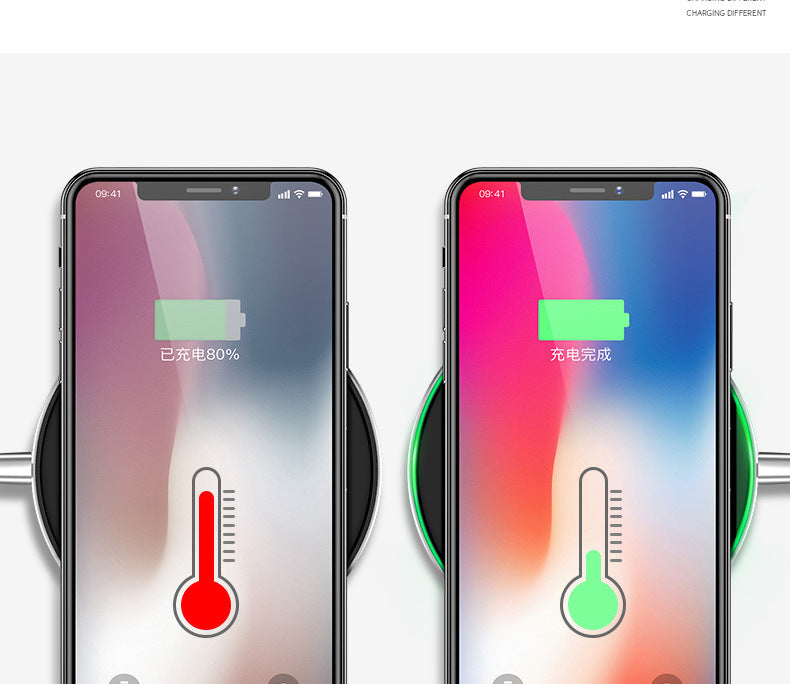Web Based Wireless Charger For I-Phone Fast Wireless Charging Pad For Sam-sung High Speed