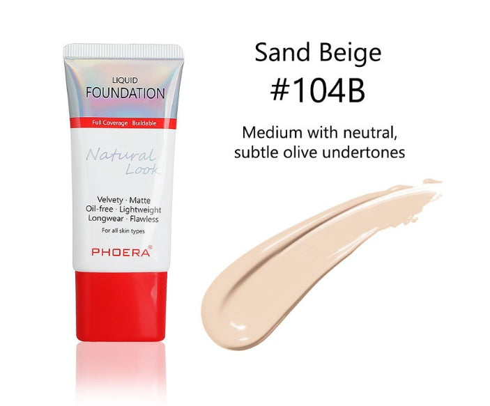 Web Based Matte, Silky, Tube Liquid Foundation, Ladies Products