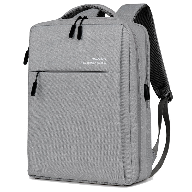 Web Based Waterproof and shockproof rechargeable backpack laptop bag