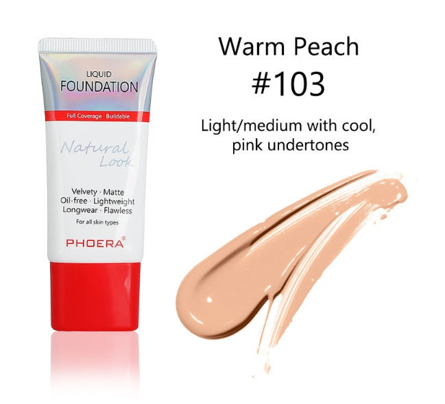 Web Based Matte, Silky, Tube Liquid Foundation, Ladies Products