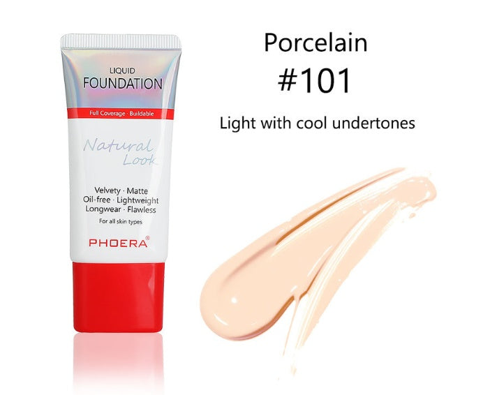 Web Based Matte, Silky, Tube Liquid Foundation, Ladies Products