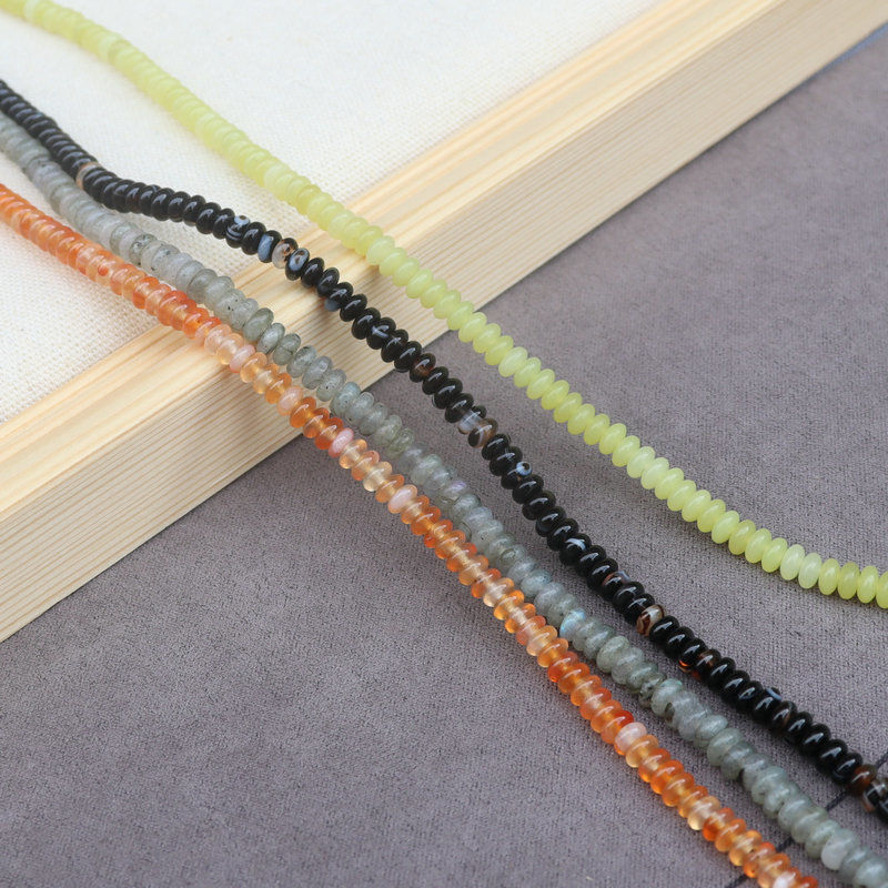 Web Based Natural Peridot Turquoise Powder Crystal Spacer Beads