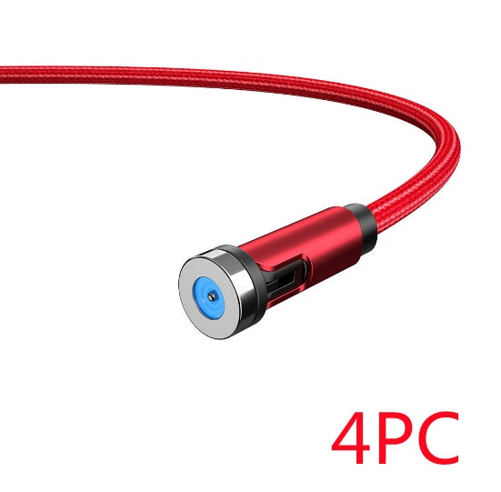 Web Based Essager Rotate Magnetic Cable 360 Degree USB Type C Charging Cable Fast Charging Magnet Charger 540 Rotate Micro Magnetic Cable